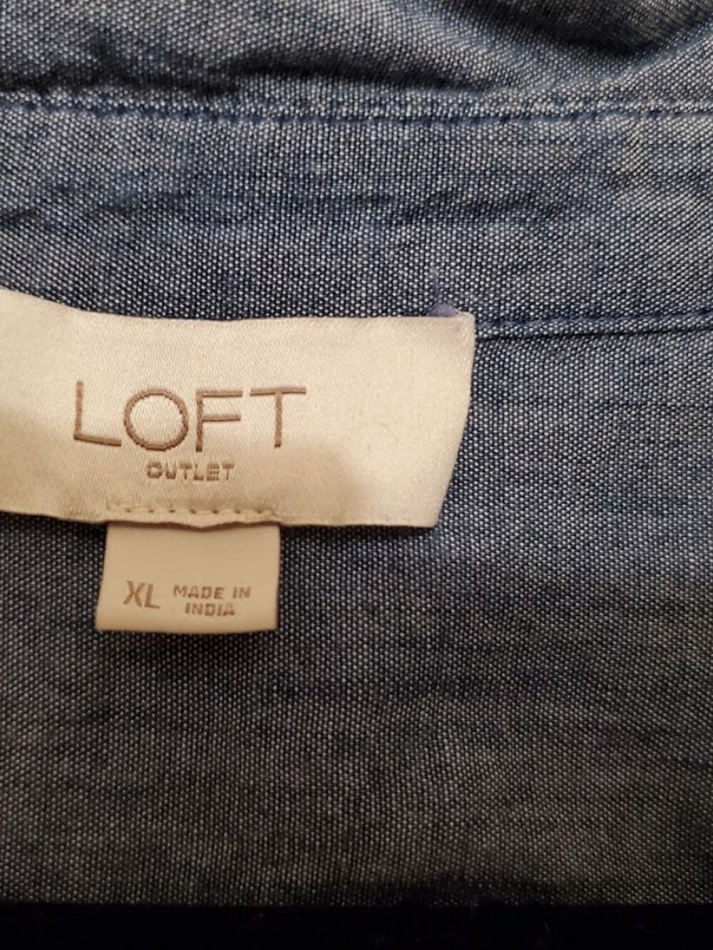 Loft Half Button Collared Shirt - Picture 2 of 3
